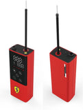 Ferrari Portable Air Compressor, 150 PSI Battery Power Tire Inflator Air Pump for Cars, Bicycles, Motorcycles, Balls. Comes with a complimentary Ferrari Backpack & No. 2 Ferrari Mini Soccer Ball.