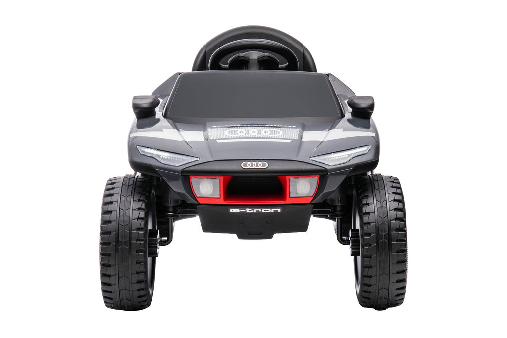 DAKOTT Audi RS Q e-Tron Ride on Electric Cars for Kids. w/Parent Remote Control, Horn, Radio, USB Port, AUX, Spring Suspension, Opening Door, LED Light.