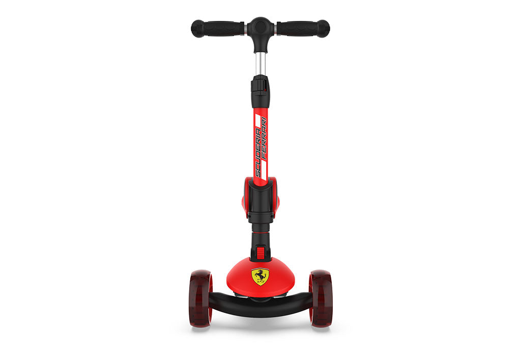 Ferrari Carbon Fiber - Three Wheeled, Lean-to-Steer Scooter