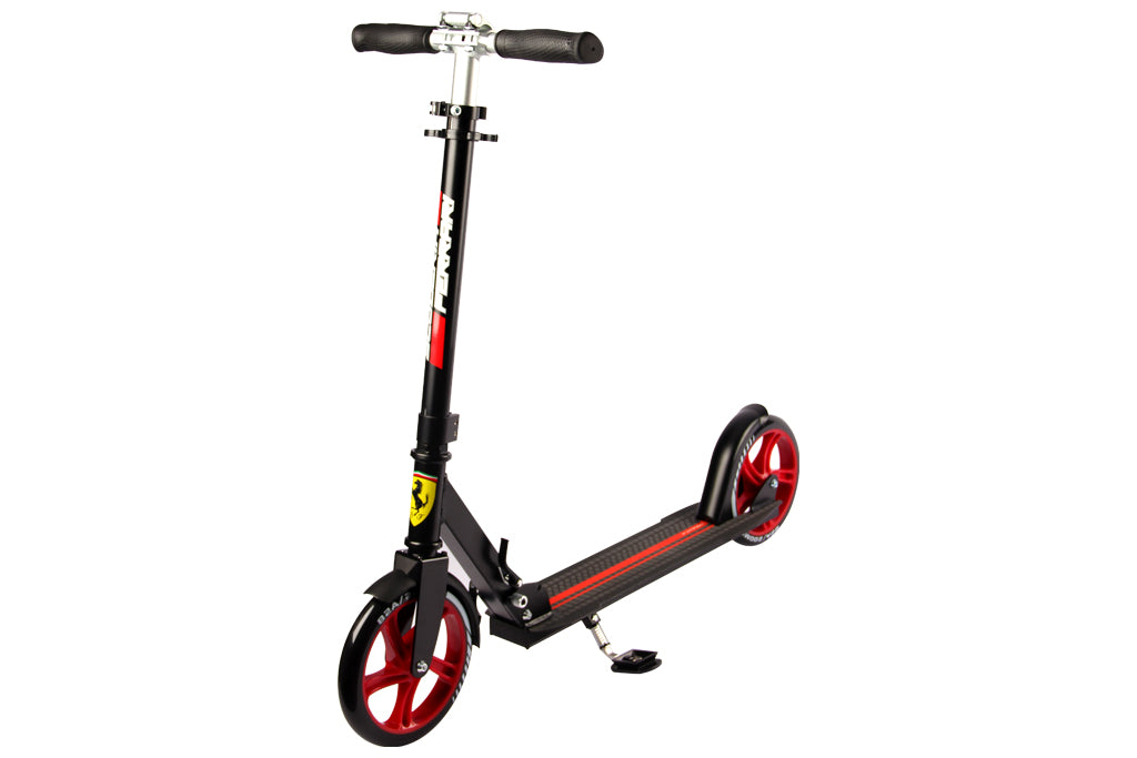 Ferrari Kids 8 Years and Up, Foldable Kick Scooter 