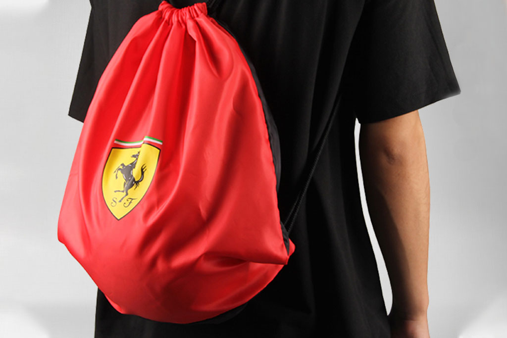 Ferrari Kids' Drawstring Backpack 