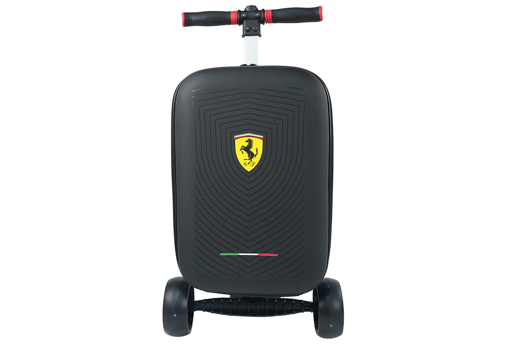 Ferrari Kids 3 Wheels Scooter with a Detachable Luggage