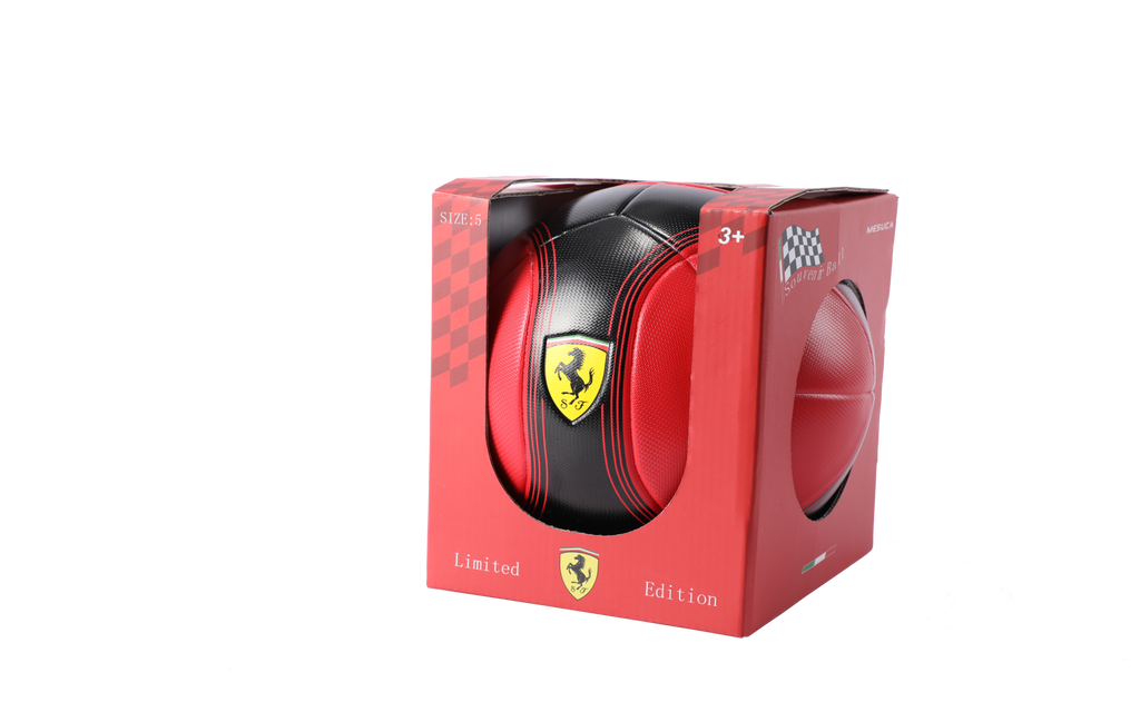 Ferrari Limited Edition No. 5 Carbon Fiber Soccer Ball. Official Match Game Soccer  Ball Size 5 in A Ferrari Official Gift Box. 