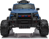 Chevy Silverado Z71 Trail Boss Monster Truck Four Powerful Motors 12V 4x4 Big Wheels Ride On Monster Truck for Kids.