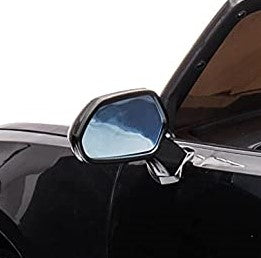 A right side mirror replacement for Chevy Camaro in Black color.